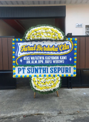 Papan Bunga Duka di Sumahilang